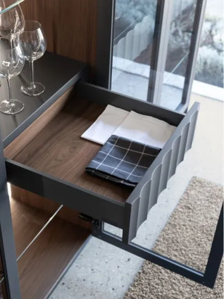 Castagna Cucine - Déco kitchen in metal and wood