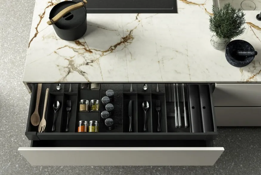 Castagna Cucine - Déco kitchen in metal and wood