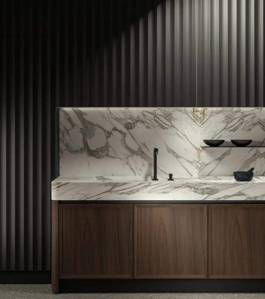 Castagna Cucine - Déco kitchen in metal and wood