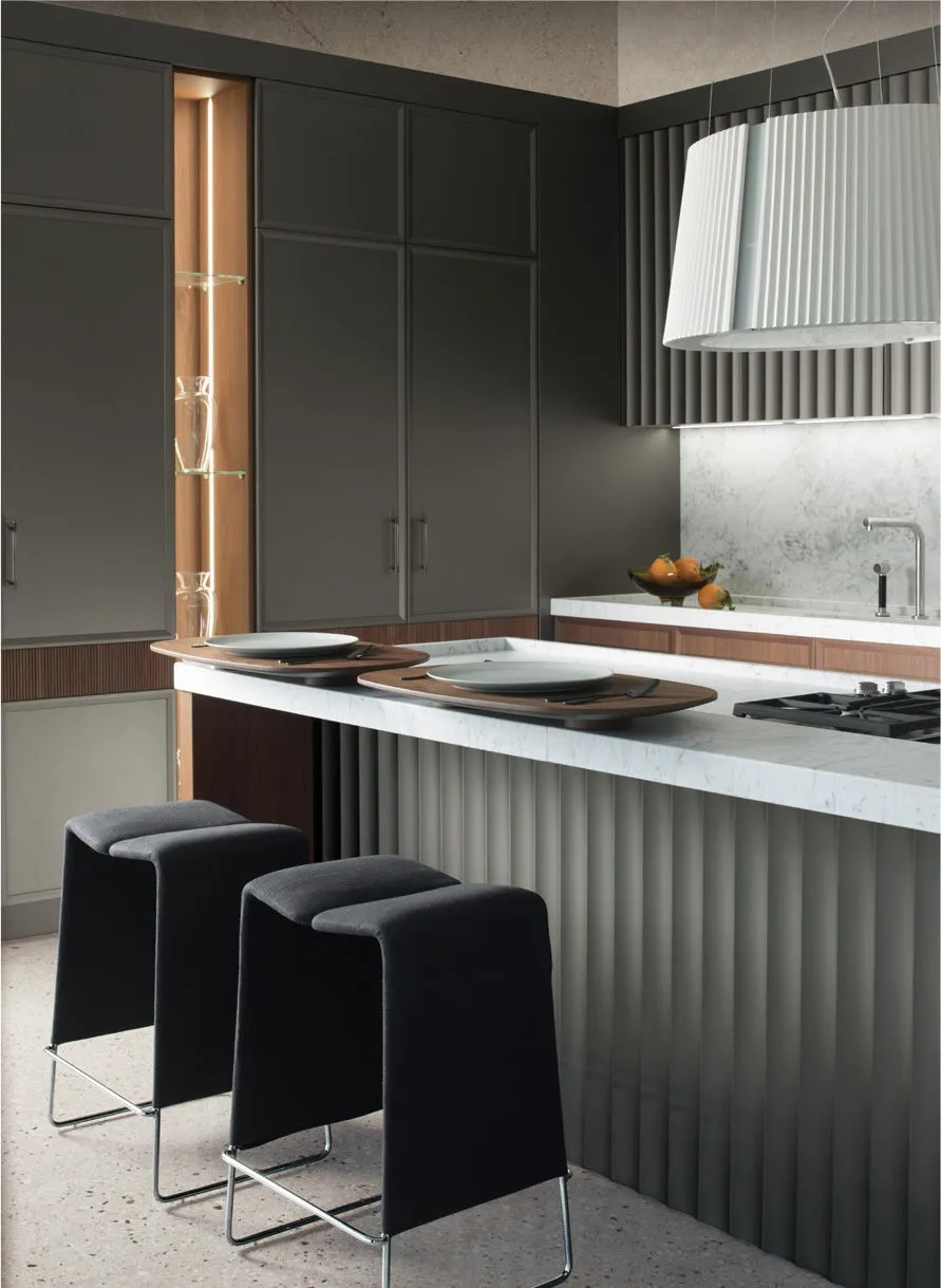 Castagna Cucine - Déco kitchen in metal and wood