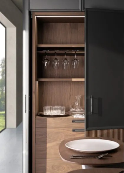 Castagna Cucine - Déco kitchen in metal and wood