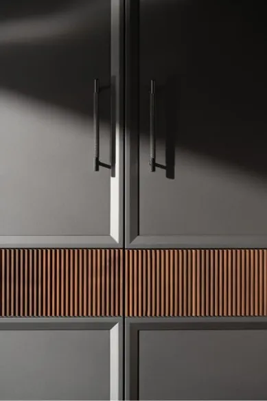 Castagna Cucine - Déco kitchen in metal and wood